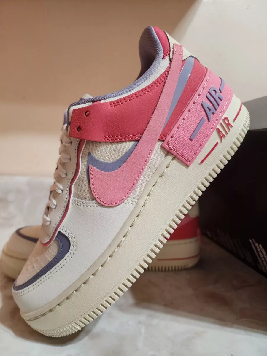 Nike Women's Air Force 1 Shadow in Pink | Size 8.5 | CI0919-601