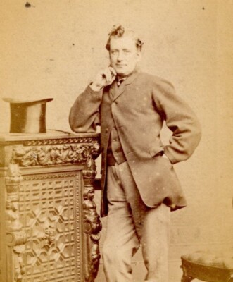 CDV Carte De Visite James Mudd & Son St Anns Square Manchester gentleman #20
