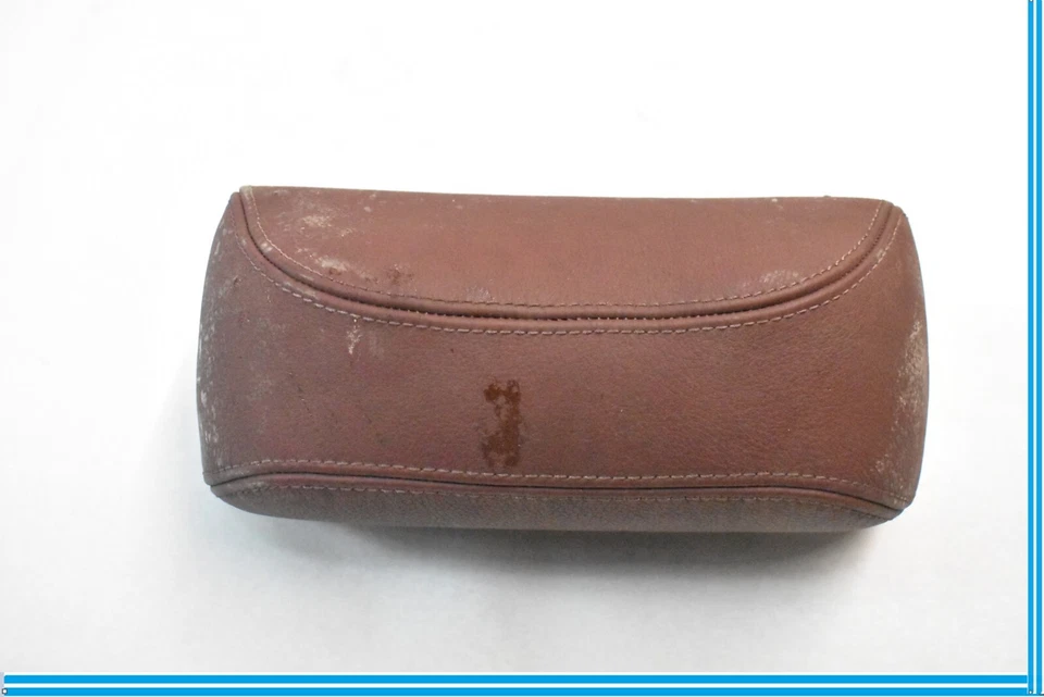 2005 BMW 645CI E63 ЗАДНЕЕ СИДЕНЬЕ ПОДГОЛОВНИК МЕРИНОСОВАЯ КОЖА ПОДХОДИТ СПРАВА ИЛИ СЛЕВА КРАСНЫЙ - Изображение 4 из 4