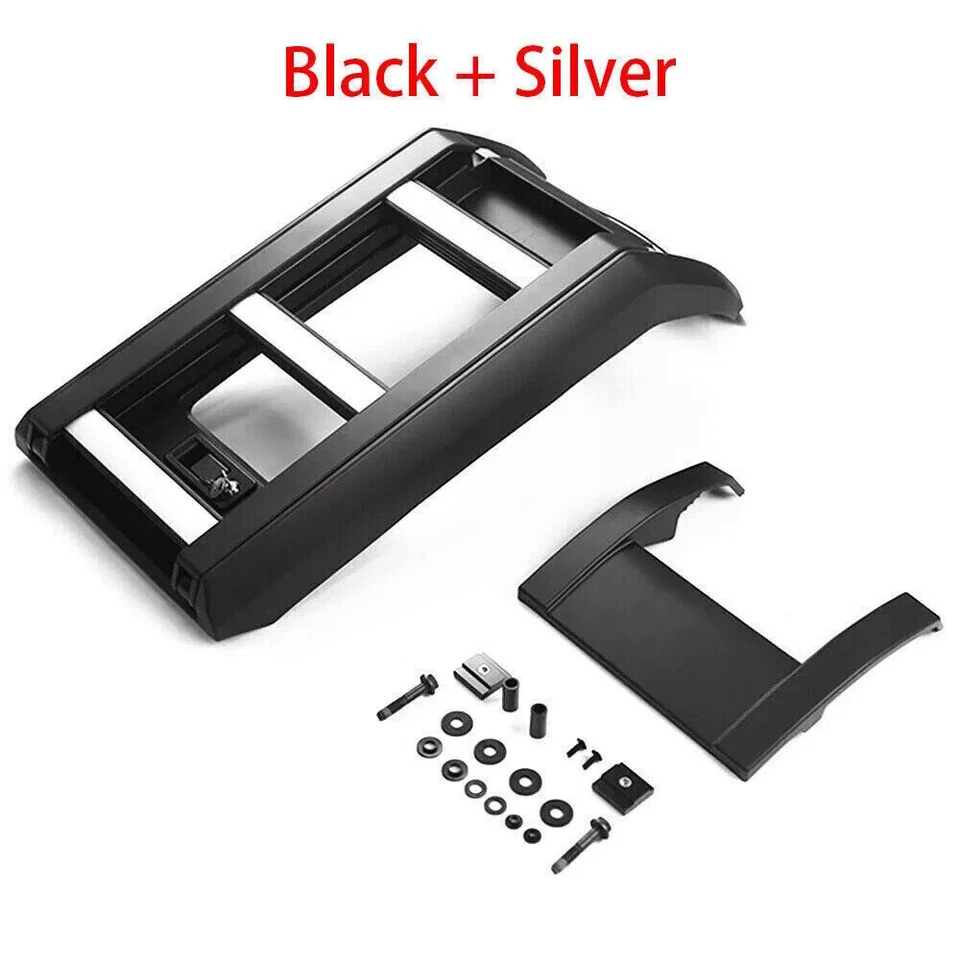 Portaequipajes de techo escalera plegable de expansión para Land Rover Discovery LR3 LR4 Foto 4 de 4