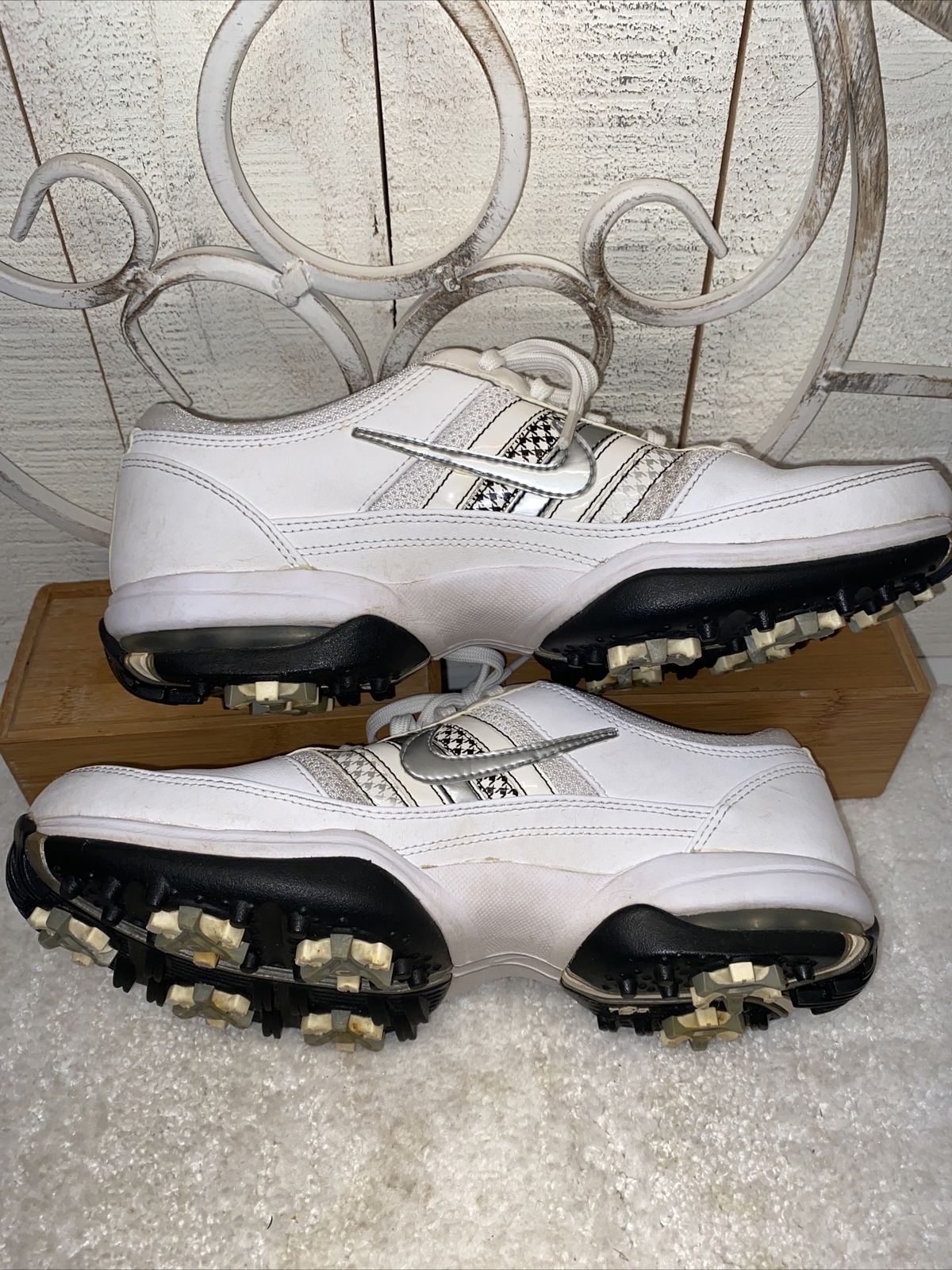 Women's Golf Shoes, Nike Air, Size 7.5 317466101, Power Channel