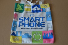 ZTE Canvas Bag Shopping Einkaufstasche Beutel Stofftasche 36 x 40 cm Tragetasche