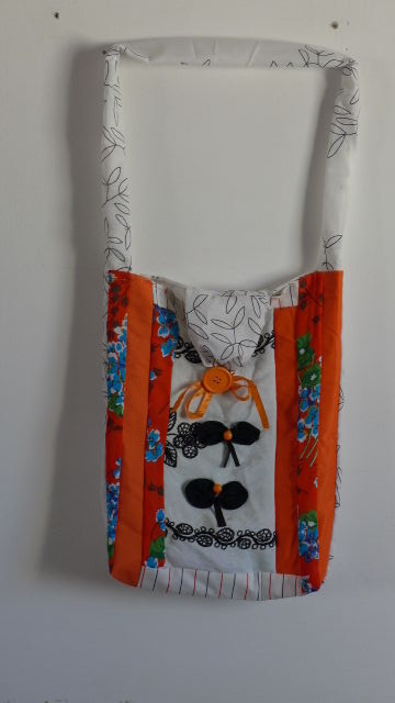 Multicolor - Handmade 4 Pockets Cotton Jewelry Bag 17
