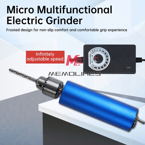 Handheld Mini Electric Grinder Set Stepless Speed-adjustable Polishing Engraving - Picture 1 of 22