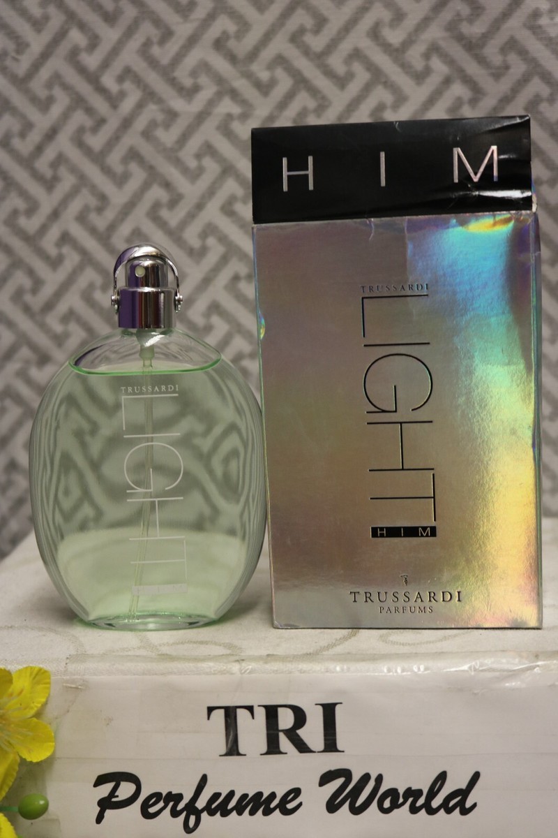 TRUSSARDI LIGHT HIM by Trussadi Eau de Toilette EDT Men Spray 4.4