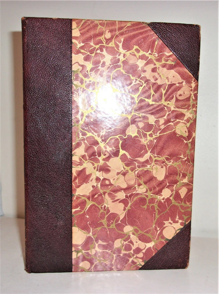 MEMOIRS OF A PHYSICIAN,  ALEXANDER DUMAS, 3 volumes leather, Illustrated Foto 2 de 4