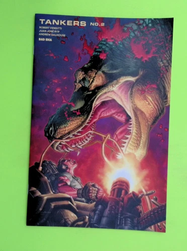 Tankers #2 2021 Bad Idea Comics Higjh Grade Comic Book L41-214