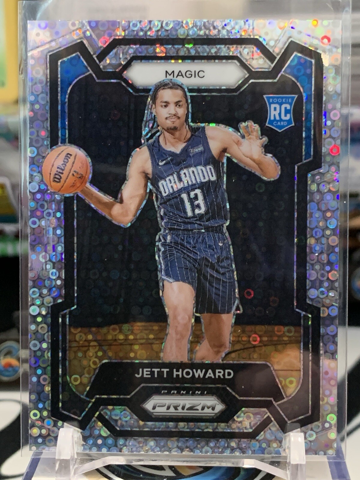 2023-24 Panini Prizm - Fast Break Prizm #132 Jett Howard (RC) Rookie TZ 10B