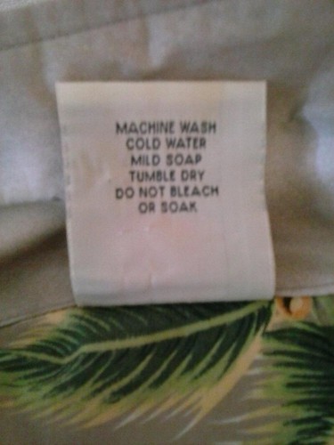Winnie Fashion Made in Hawaii 3XL Hawaiian Shirt Coconut Button Cotton Palm - Picture 4 of 4