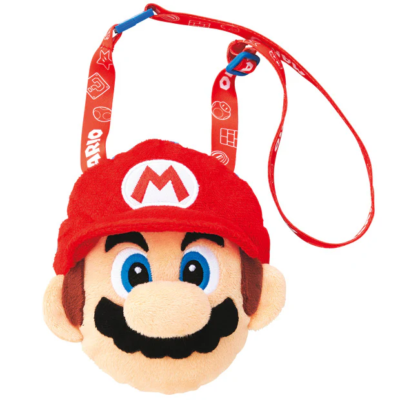SUPER NINTENDO WORLD Mario Plush Shoulder Pouch UNIVERSAL STUDIOS