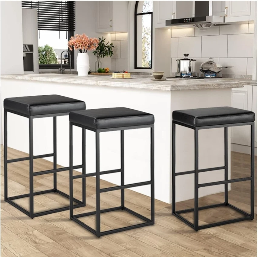 Counter Height Bar Stools,30 inch Bar Height Stools, SET of 2 - Image 4 of 4