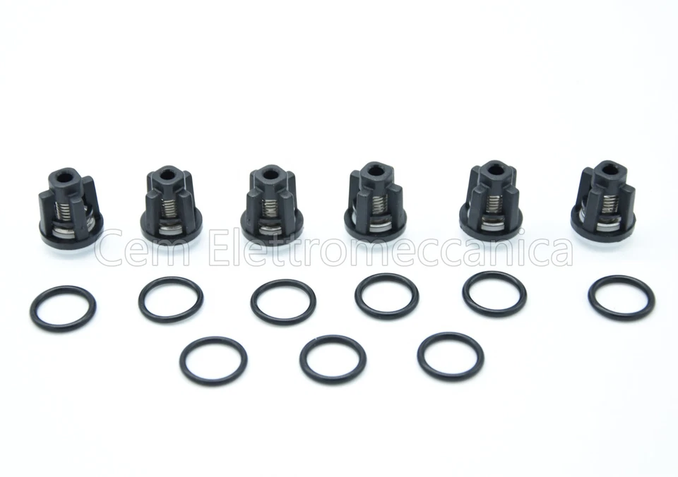 Kit 6 valvole - pompa tipo FAIP AMERICAN FIRE valvoline ricambio Idrobase Brava