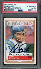 Dan Fouts Cards, Rookie Card and Autographed Memorabilia Guide 21