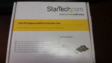 StarTech Single Port PCI Express eSATA Controller Card PEXESATA1