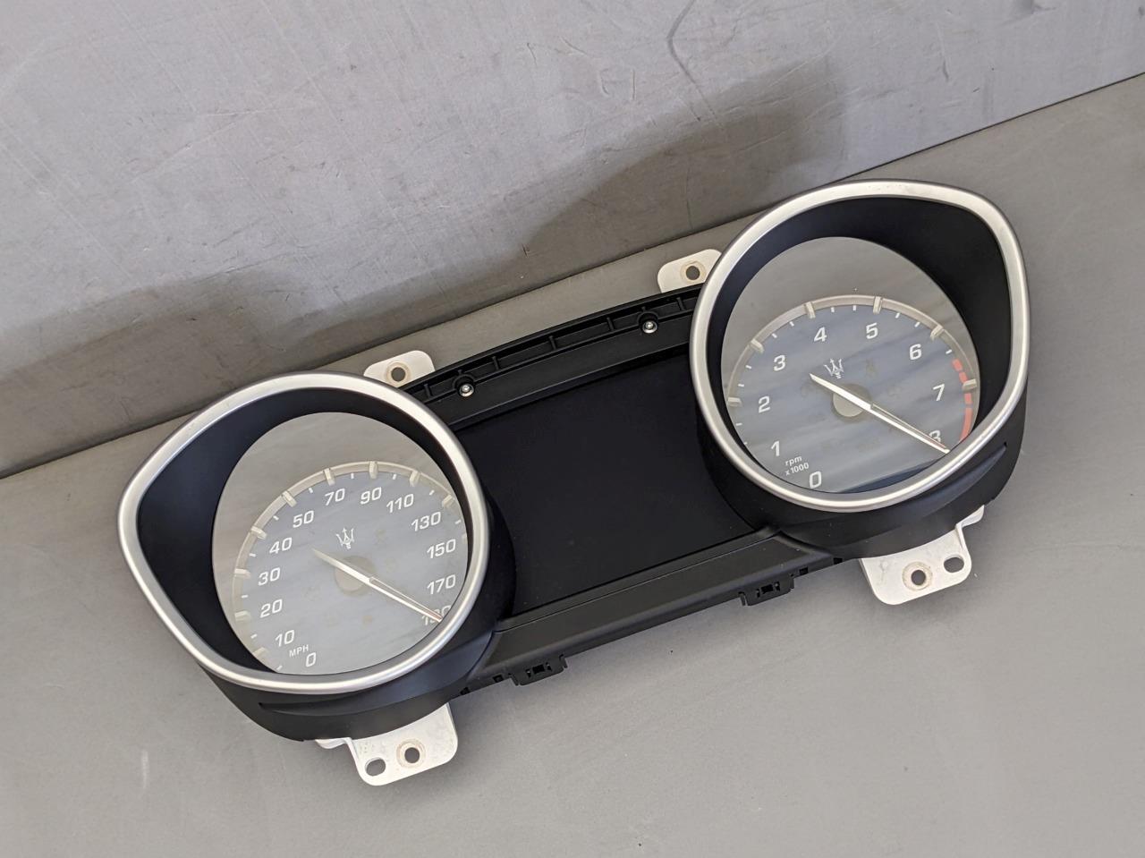 OEM 2015-2017 Maserati Ghibli M157 190mph Speedometer Gauge Cluster 670031671