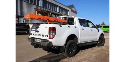 FOX Endschalldämpfer Sidepipe 2x115x85 Typ 38 - Ford Ranger 4x4/Wildtrak