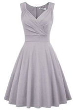 GRACE KARIN Woman's Sleeveless Wrap Party Dress Size XXL