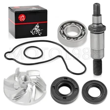 Water Pump Rebuild Kit Impeller Bearing Shaft Seal FOR YAMAHA WR450F 2003 - 2015