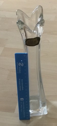 Glas Vase - LUX GLASS Österreich. Falconer Main. - Höhe 31 cm. - Bild 3 von 13