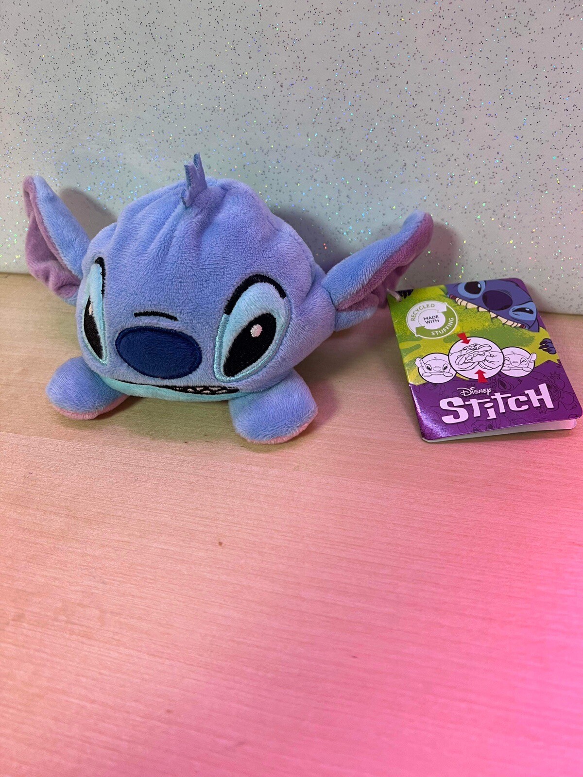 Juguete de peluche Disney Stitch/Ángel, gran regalo para niños y niños pequeños, 10 cm con etiquetas