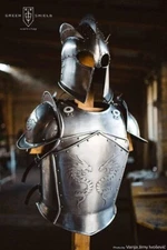 Half Body Dragon Armor Suit Larp Costume LOTR Breastplate/Cuiress