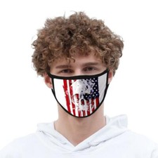 American Flag FACE MASK Reusable Washable Unisex Face Cover USA Seller