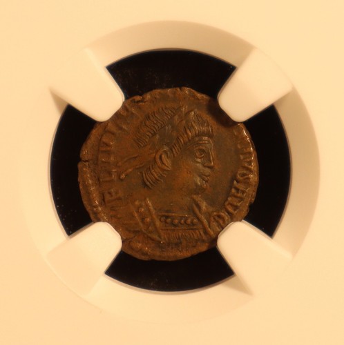 Römisches Reich Constantius II AE4 BI Nummus (337-361 n. Chr.) - NGC Auswahl vz! Uralt! - Bild 4 von 8