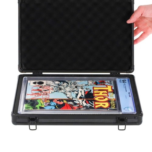1 Estuche de cómics graduado BCW almacenamiento con cierre seguro CGC CBCS PGX cómic único - Imagen 7 de 7