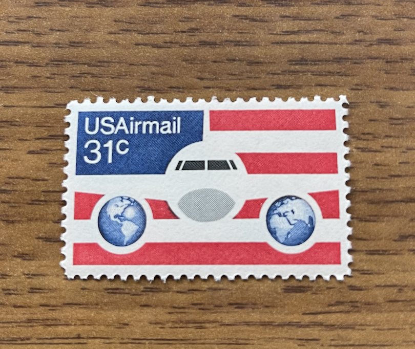 31 CENT PLANE & GLOBES AIRMAIL US POSTAGE VINTAGE STAMP MNH | eBay