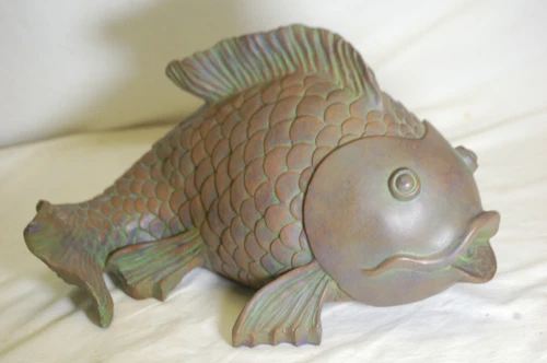 Koi Goldfish Sprinkler Fountain Head Gold Fish