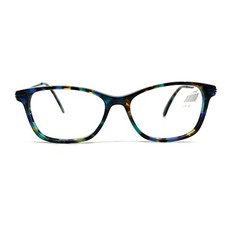 Chelsea Morgan CM 7010 BL/GN Eyeglasses Frames brown green Rectangular 51-15-135