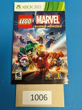 Lego Marvel Super Heroes - Xbox 360 - Manual Only  NO GAME 