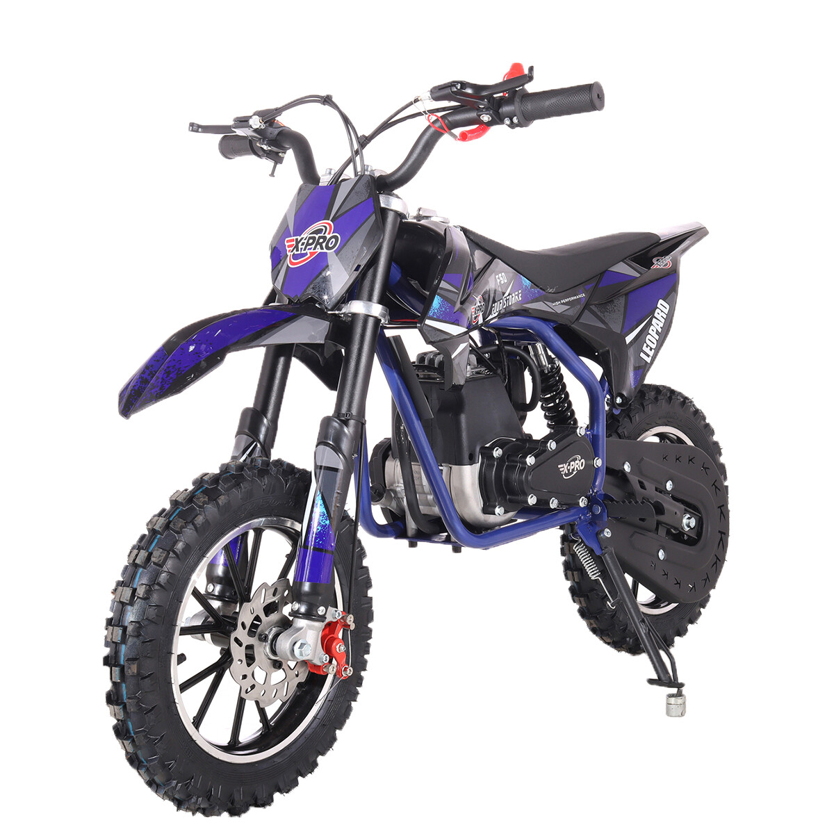 X-PRO Leopard 40cc Mini Dirt Bike Gas Powered 4 Stroke Kids Pit