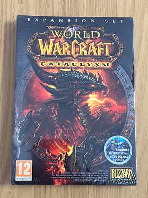 World of Warcraft Cataclysm DVD-ROM - Neu Sealed - ️Retro Geschenkidee ️