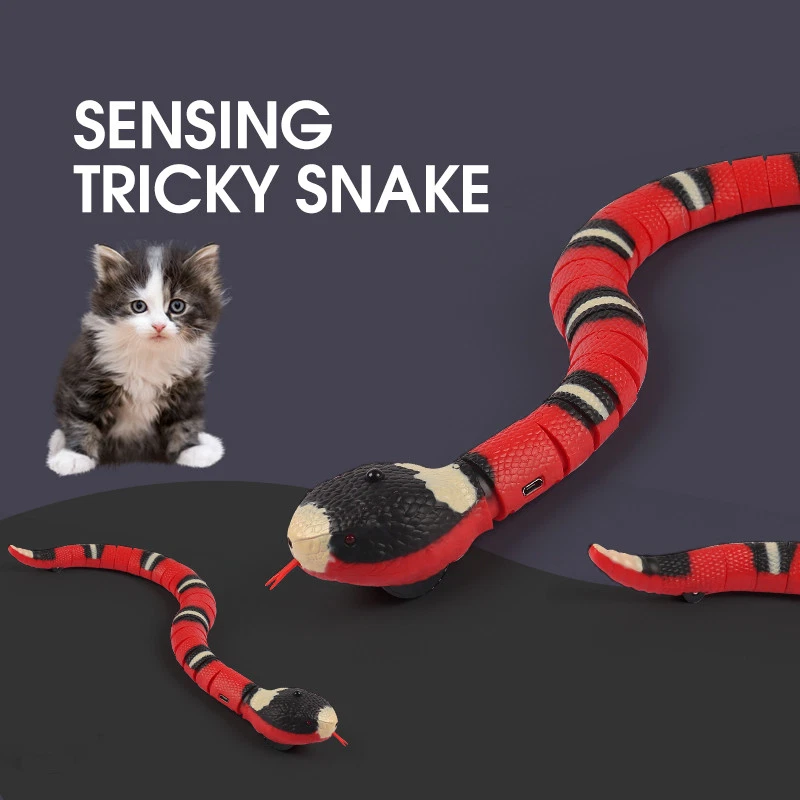 Smart Electric Snake Cat Toy