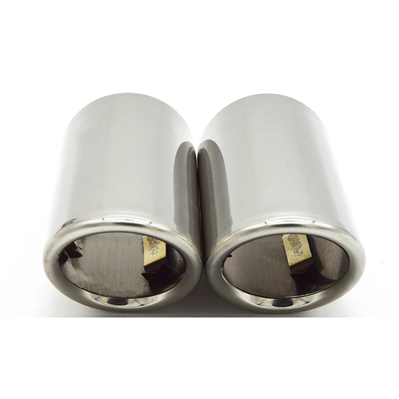 Stainless Steel Car Exhaust Pipe Muffler Tip For BMW E90 E92 325i 328i 2006-2010 - Imagem 3 de 4