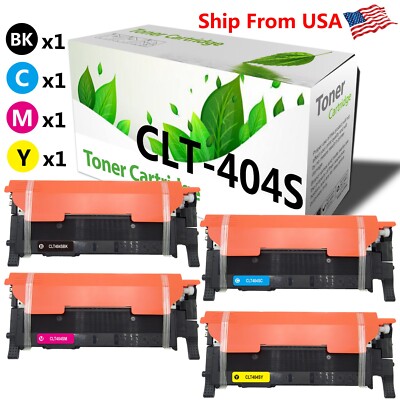 (4PK,BCMY) CLT404S CLT-404S Toner Cartridge for Xpress C430W C480 C480FW Printer
