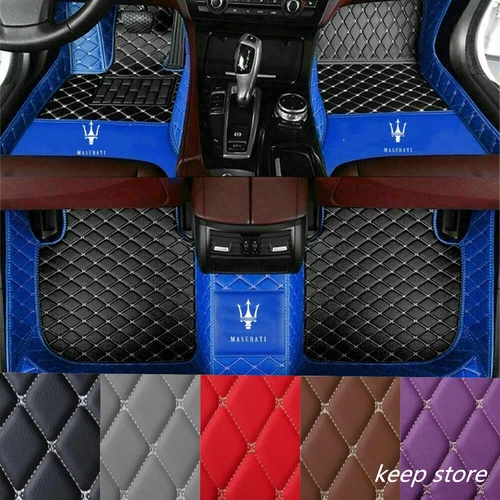 For Maserati All Models Car Floor Mats Auto Carpets Custom FloorLiner Waterproof - Picture 6 of 35