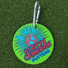 SCOTTY CAMERON CIRCLE T AGAVE MAN BAG TAG / PUTTING DISC