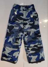 MINI BODEN SNOW PANTS SKI SNOWBOARDING PANTS Camouflage Size 3-4 years
