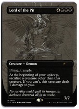 Lord of the Pit (Sketch Showcase) NM SLD Secret Lair Drop Series MTG