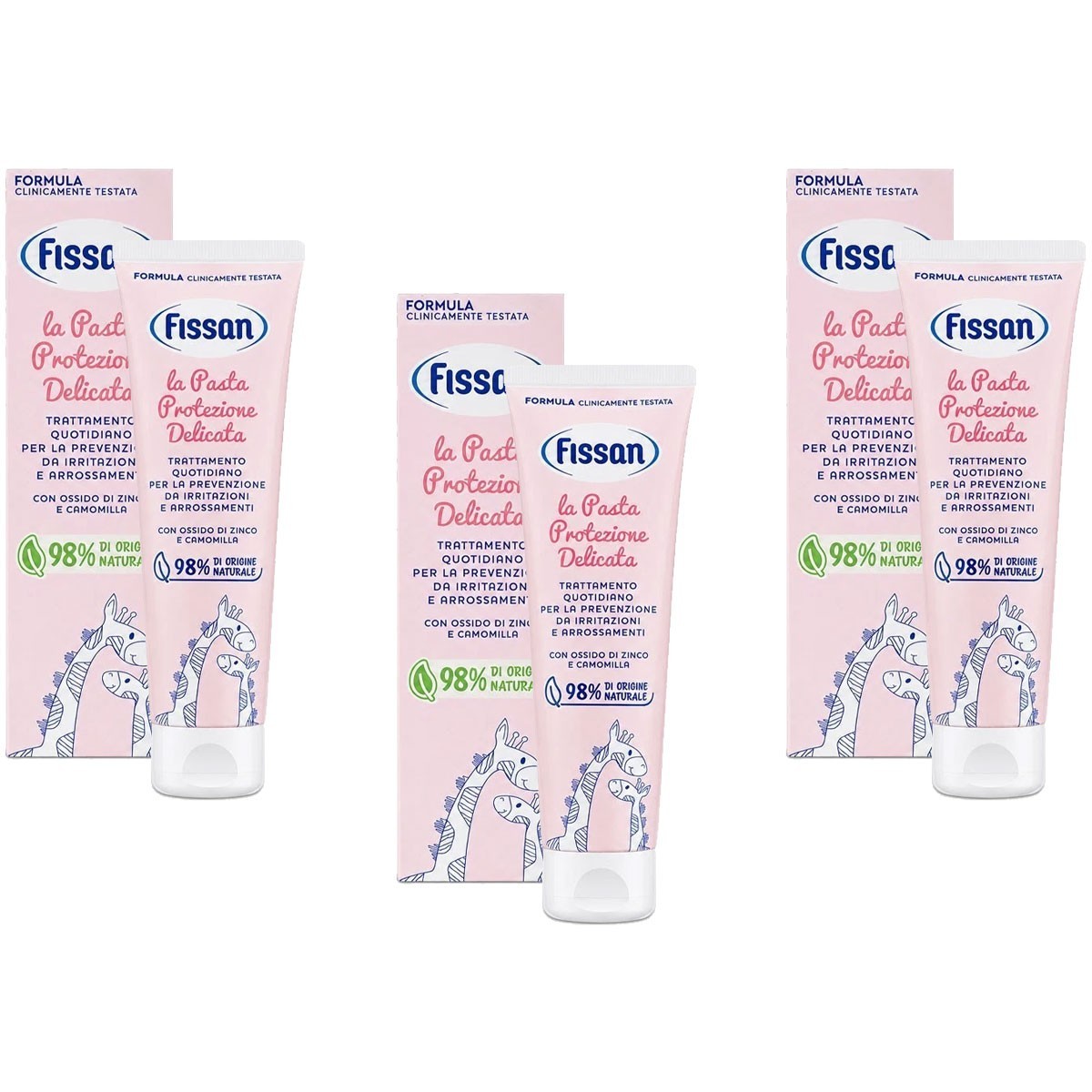 Fissan Bianco La Pasta Protezione Delicata Con Ossido Di Zinco E Camomilla 100 G - Immagine 5