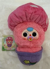 Baby Three: A Small Flower "Painting" Pacifier Boba Eyes NO BOX OR BAG US SELLER