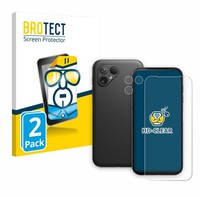 2X Fairphone 5 (Display+Kamera) Displayschutzfolie Transparent