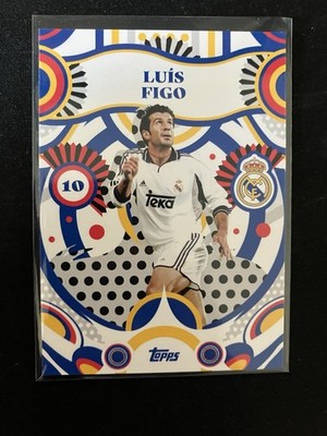 2025 Topps Team Set - Real Madrid #31 Luis Figo  Real Madrid Legend