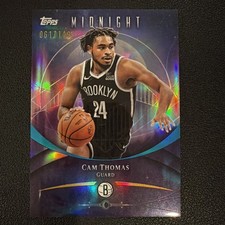Cam Thomas 2025-26 Topps Midnight - Morning Refractor /149 - Brooklyn Nets #3