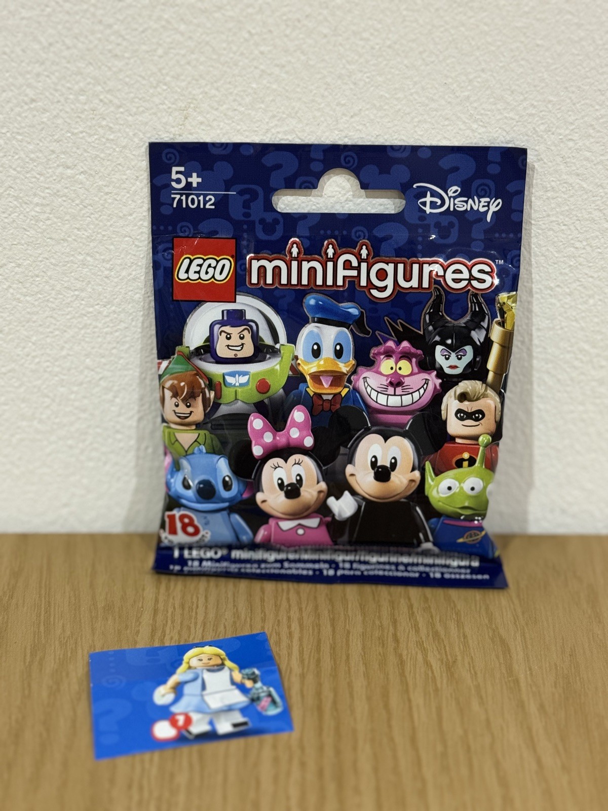[Rare&Retire] Lego Disney Series 1 Minifigures 71012 Alice - New & Resealed
