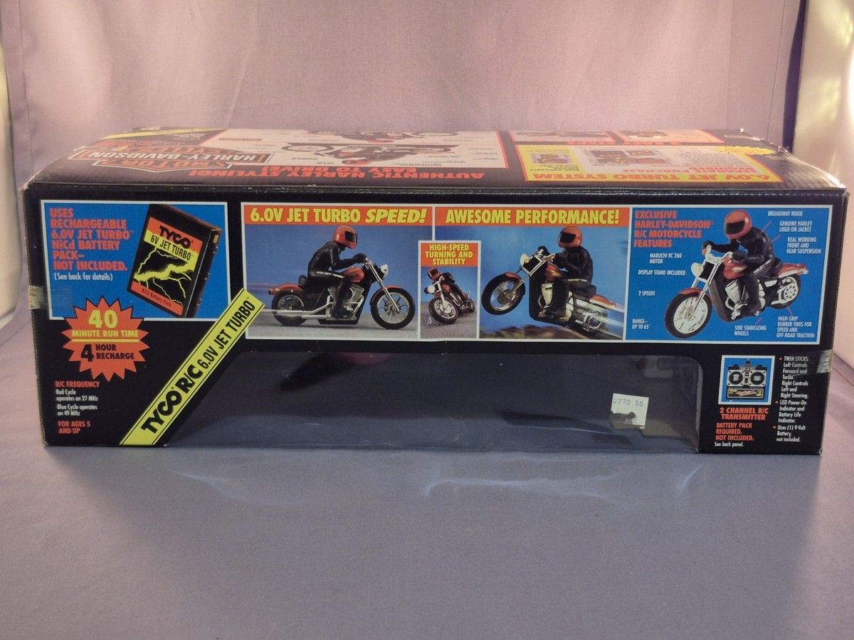Vintage 1994 TYCO R/c 6v Jet Turbo Harley Davidson for sale online