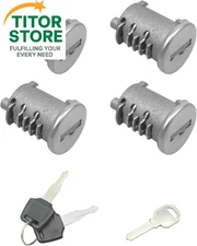 4 Pack Lock Cores Fits for Yakima SKS Car Rack System Components,... 