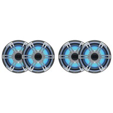 Hertz Marine Audio 4x HEX-65-S-LD-G 6.5" LED Marine Speaker Bundle